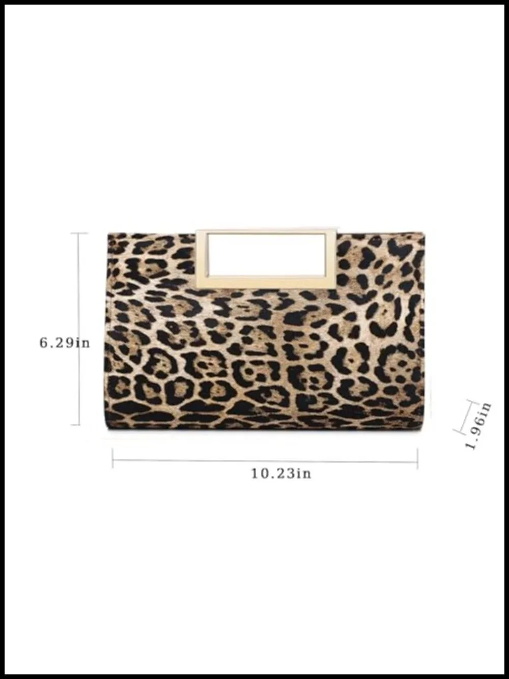Evening Clutch Crossbody Bag with Detachable Chain